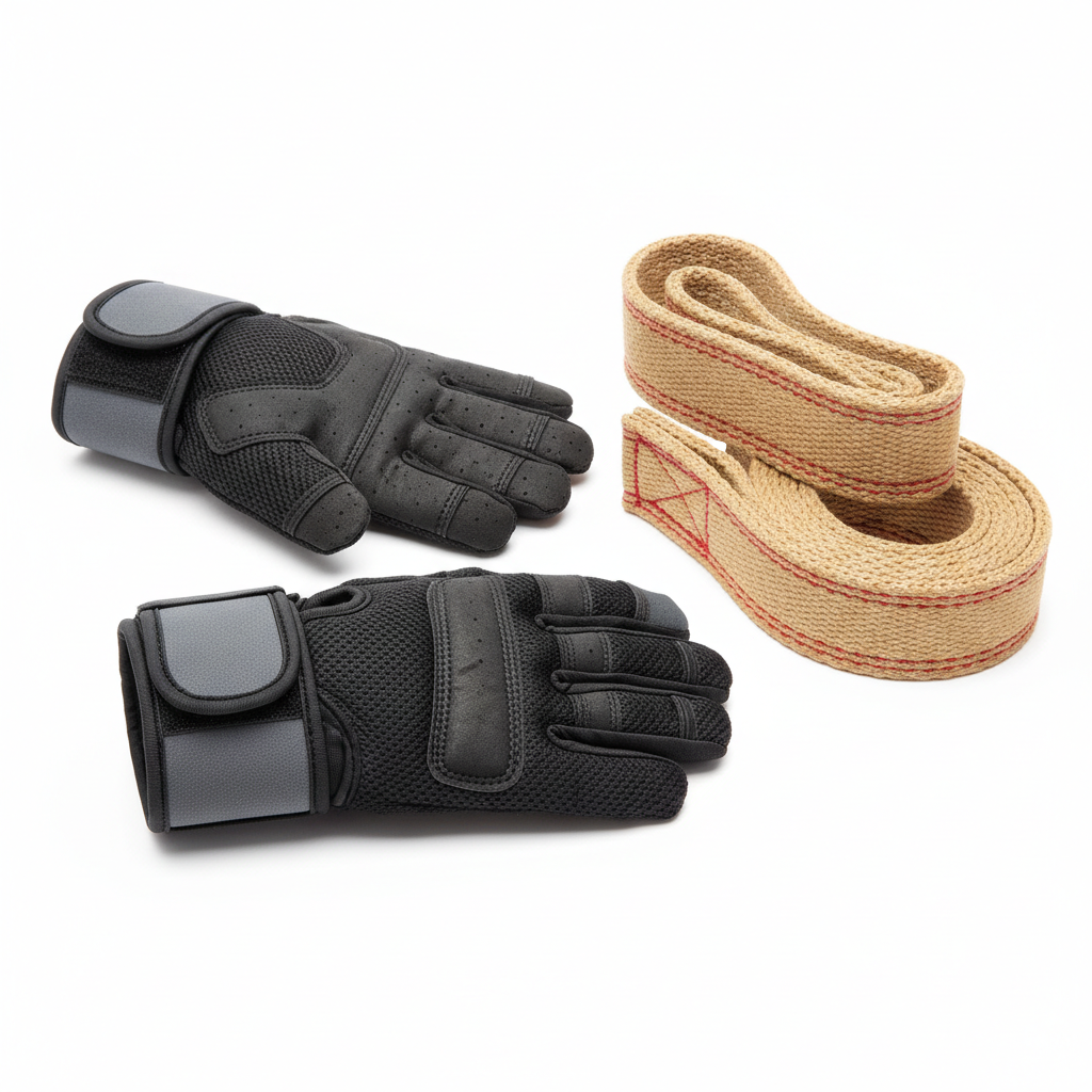 Workout Gloves & Lifting Straps